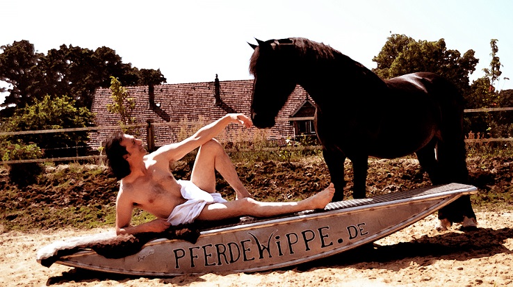 Pferdewippen Freund