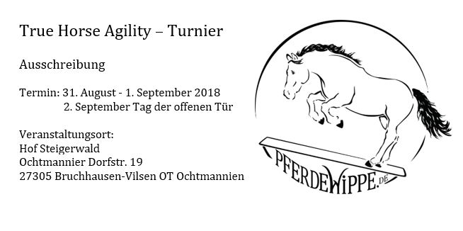 True Horse Agility - TurnierTrue Horse Agi day