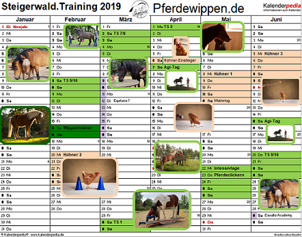 calendar 2019, part 1