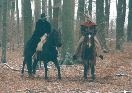 Nina und Mario Steigerwald waren auch auf Mittelaltermärkten aktiv
